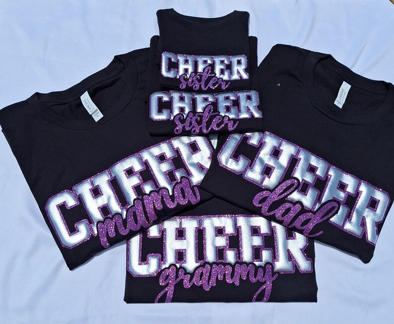 Custom Cheer Shirt, Cheerleader Shirt, Cheer Family Shirt, Cheer Mama Shirt Game Day Sweatshirt | Game Day Wear
