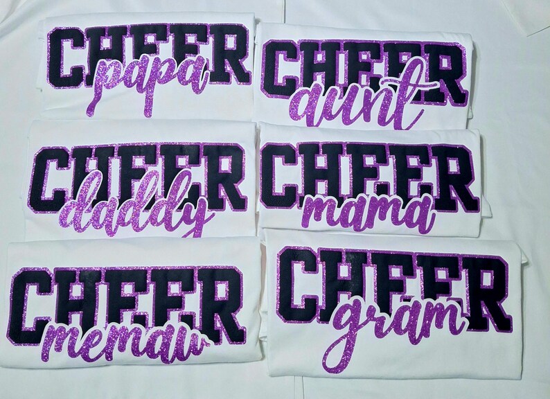 Custom Cheer Shirt, Cheerleader Shirt, Cheer Family Shirt, Cheer Mama Shirt Game Day Sweatshirt | Game Day Wear