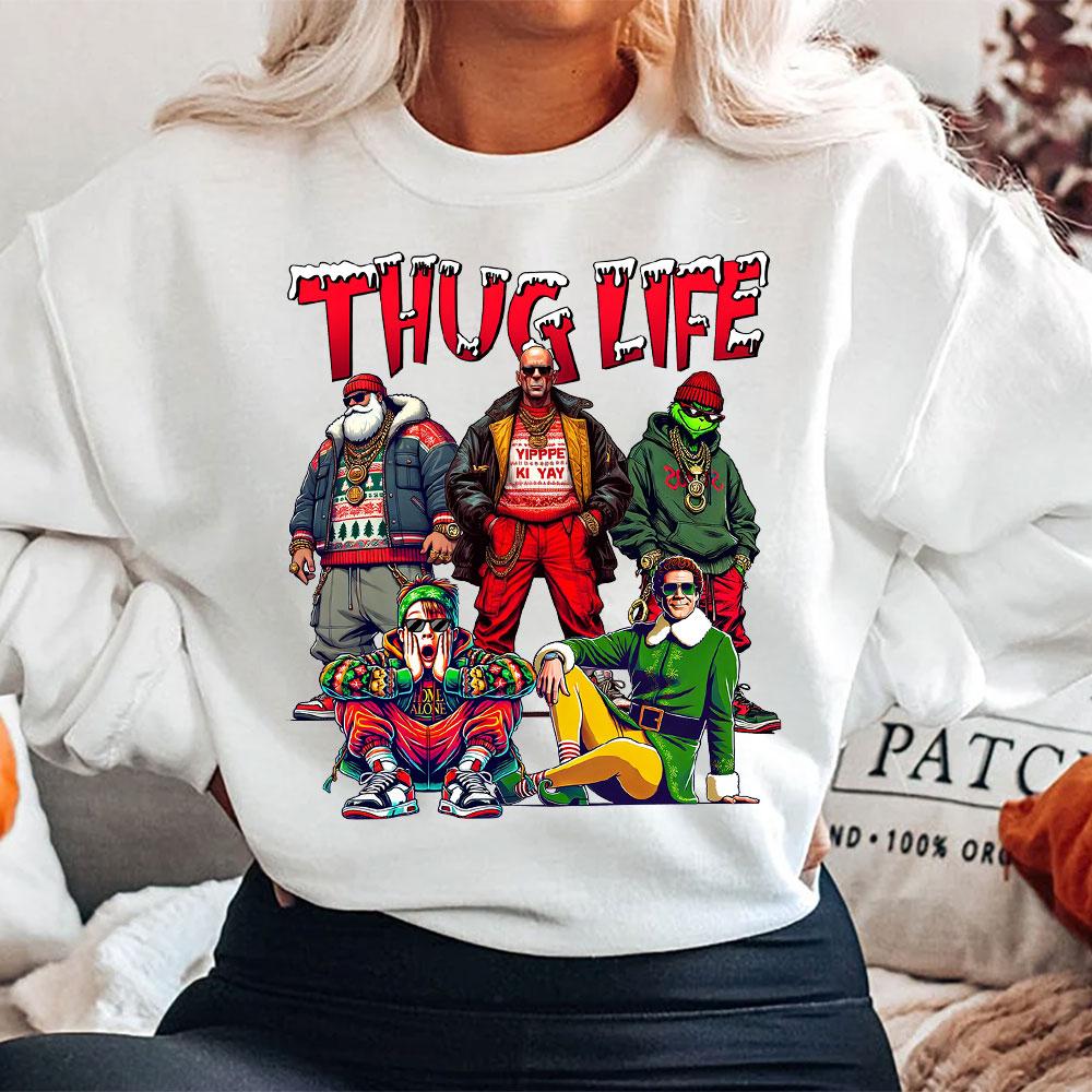 Custom Christmas Movie Characters Hoodie | Christmas Gifts
