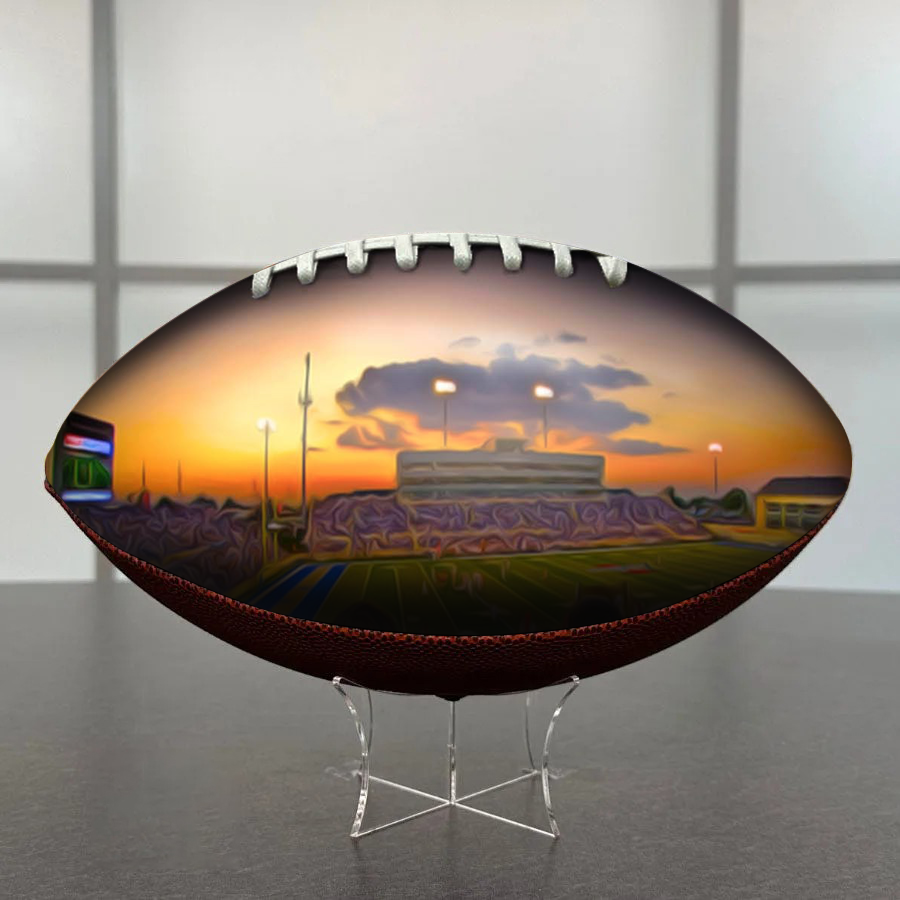 Chapman stadium Football University Series | Custom Footballs for a College Football Fan