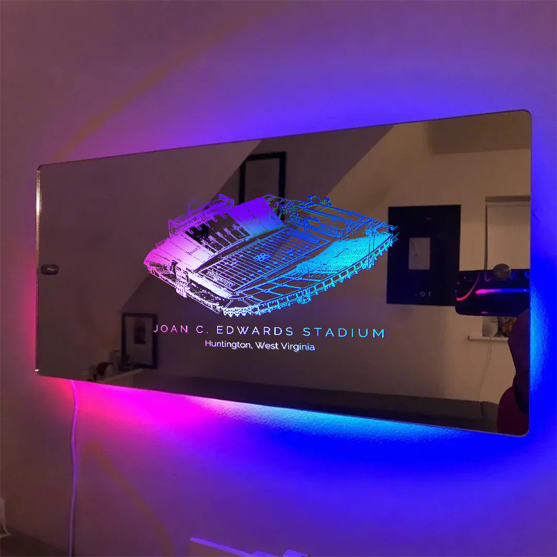 Joan C. Edwards Stadium Mirror Light-Gifts For Sports Lovers