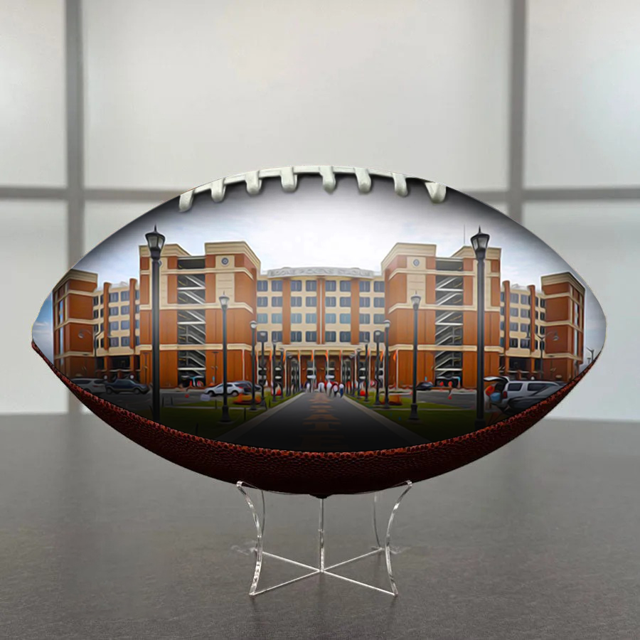 Boone Pickens Stadium Football University Series | Custom Footballs for a College Football Fan