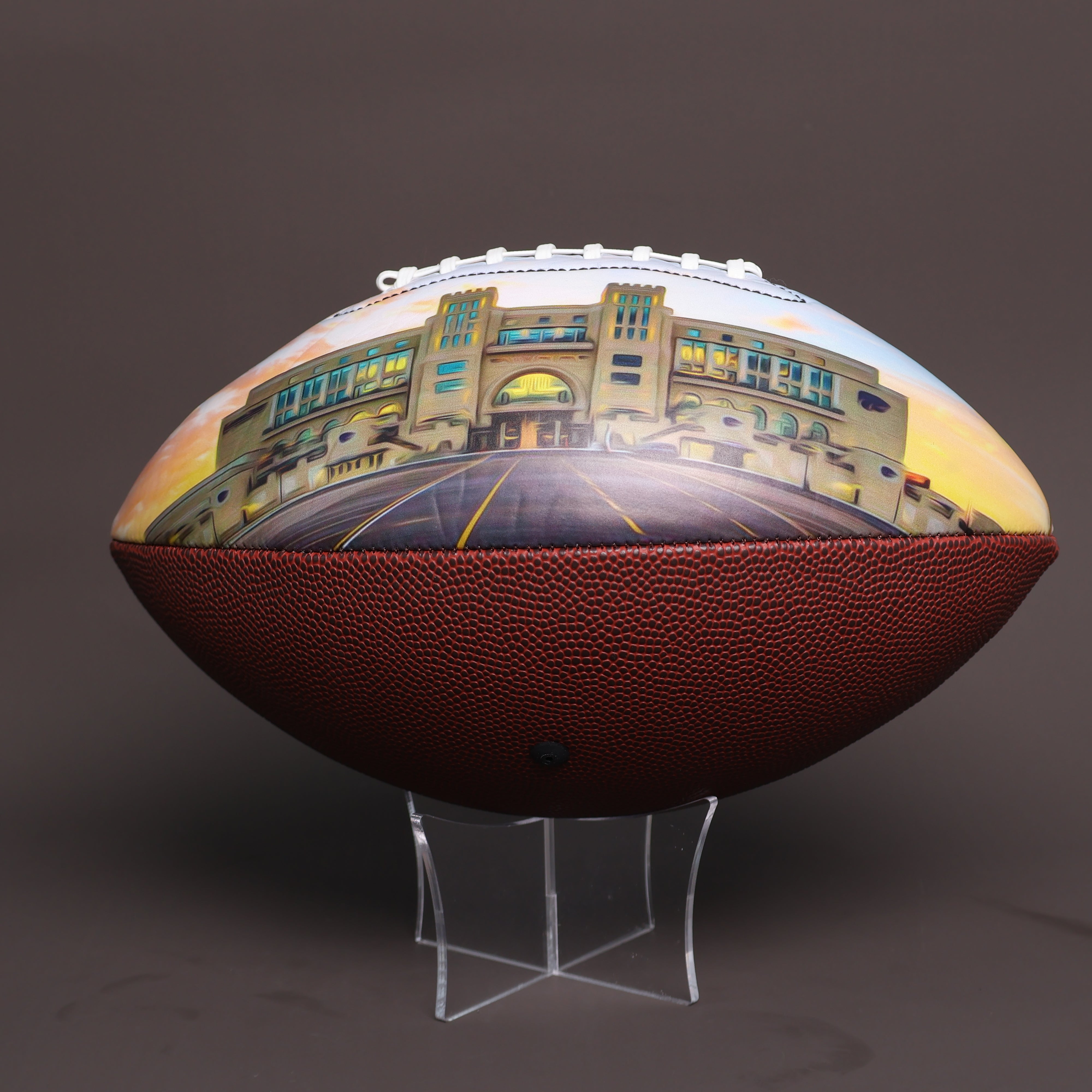 Bill Snyder Family Football Stadium University Series | Custom Footballs for a College Football Fan