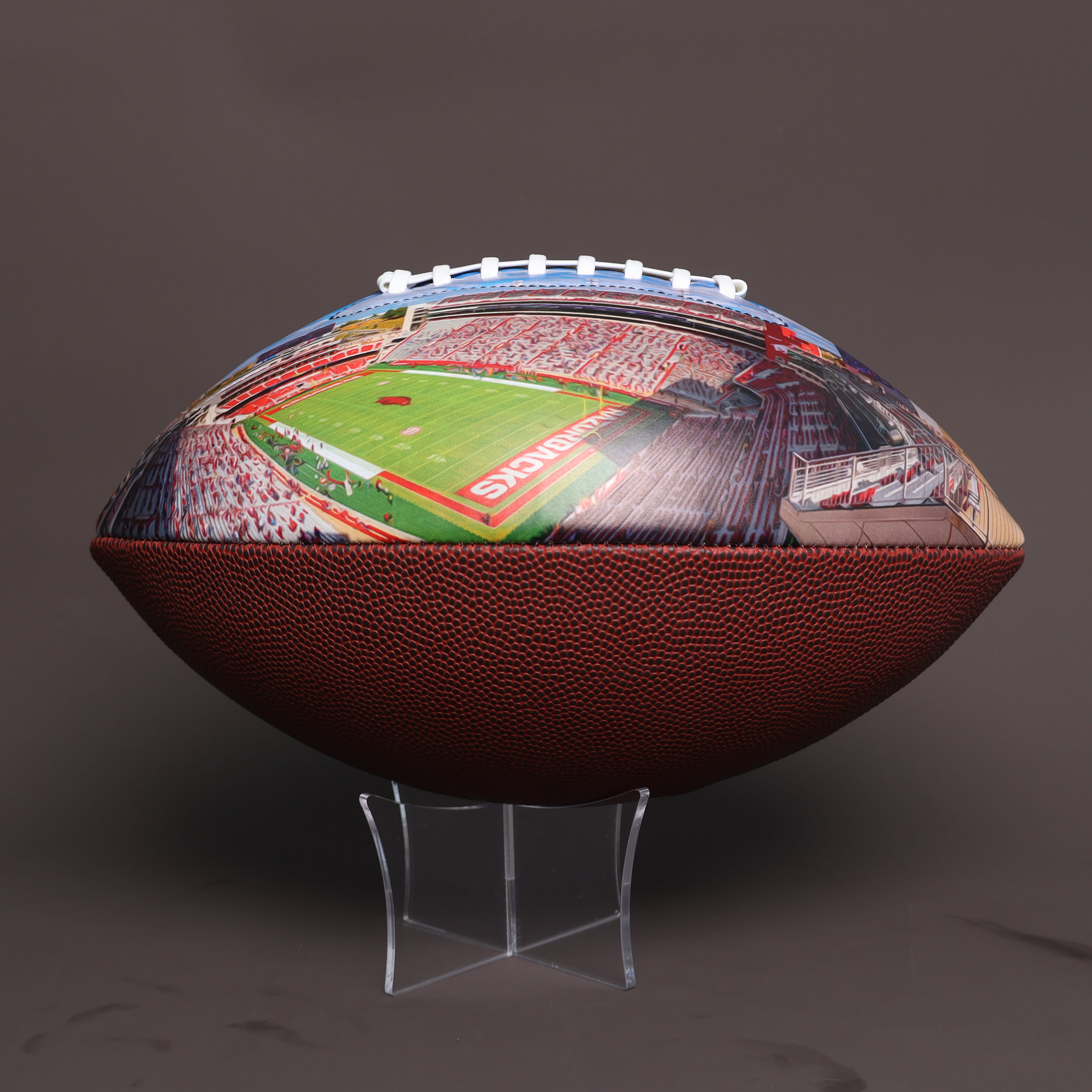 Donald W. Reynolds Razorback Stadium Football University Series (2022) | Custom Footballs for a College Football Fan