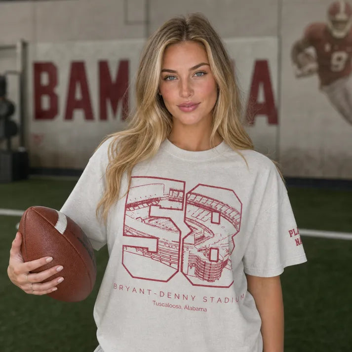 Bryant–Denny Stadium - College Football Number Crewneck Sweatshirt