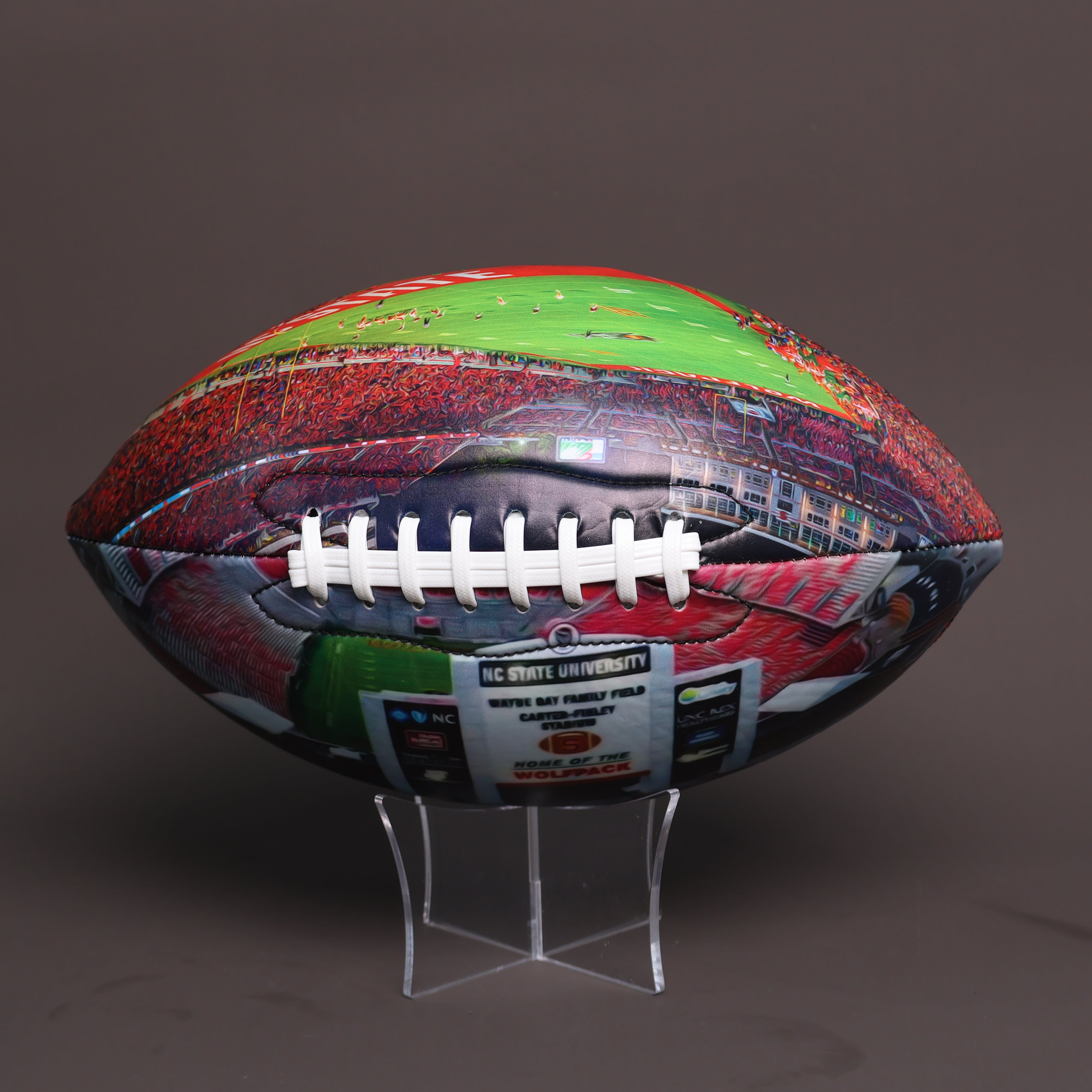 Carter-Finley Stadium Football University Series | Custom Footballs for a College Football Fan