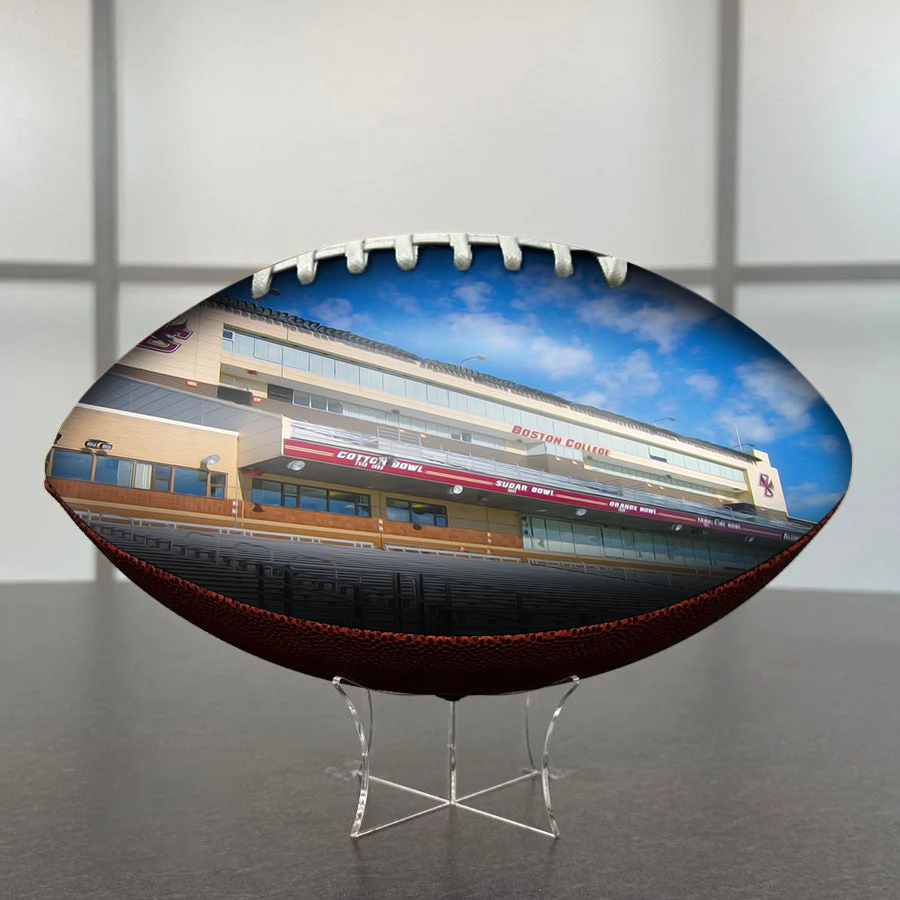 Alumni Stadium Football University Series | Custom Footballs for a College Football Fan