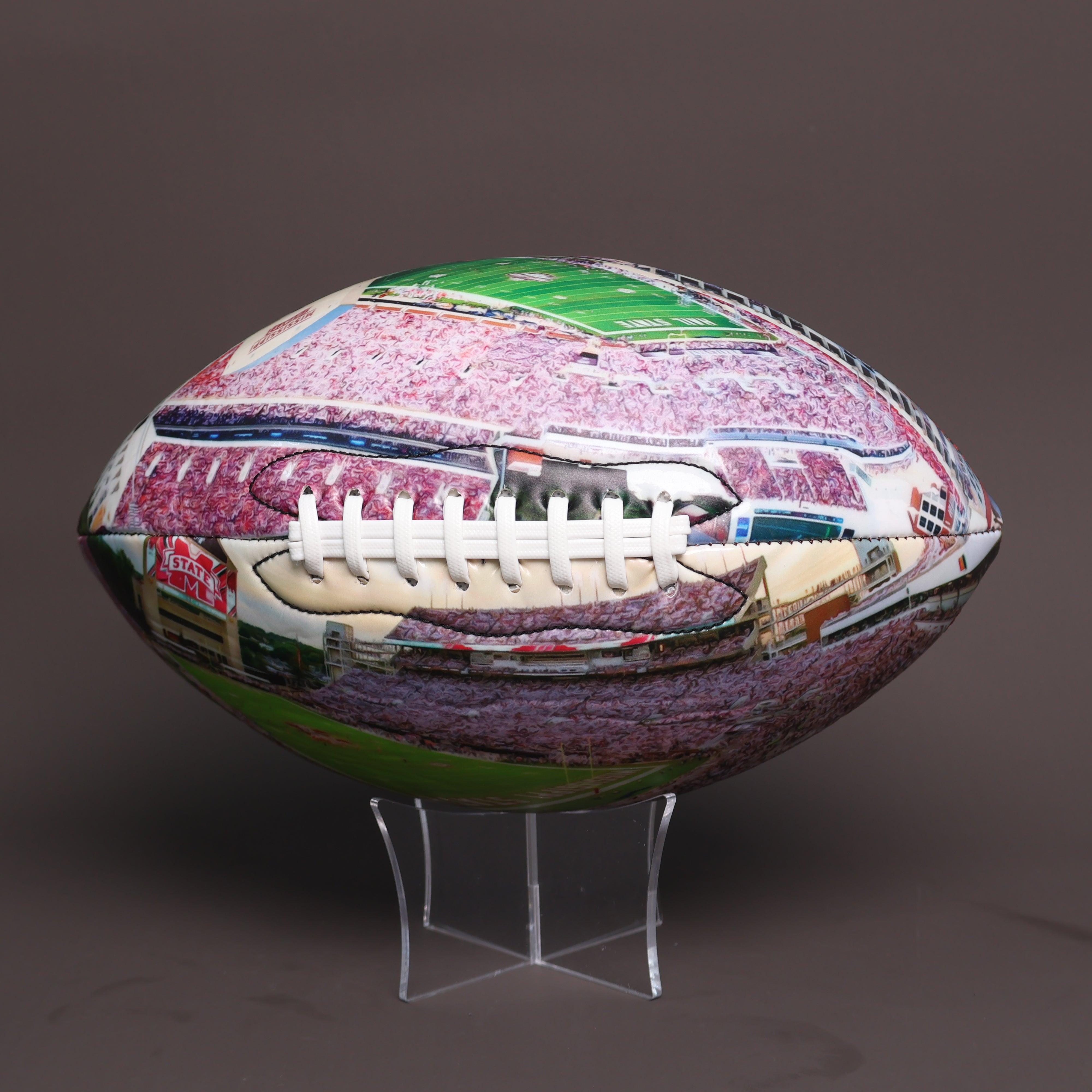 Davis Wade Stadium Football University Series | Custom Footballs for a College Football Fan