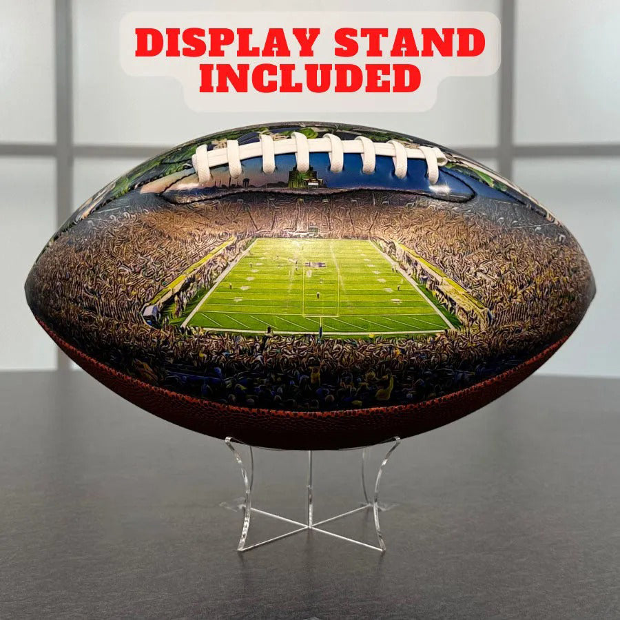 Notre Dame Stadium Football University Series | Custom Footballs for a College Football Fan