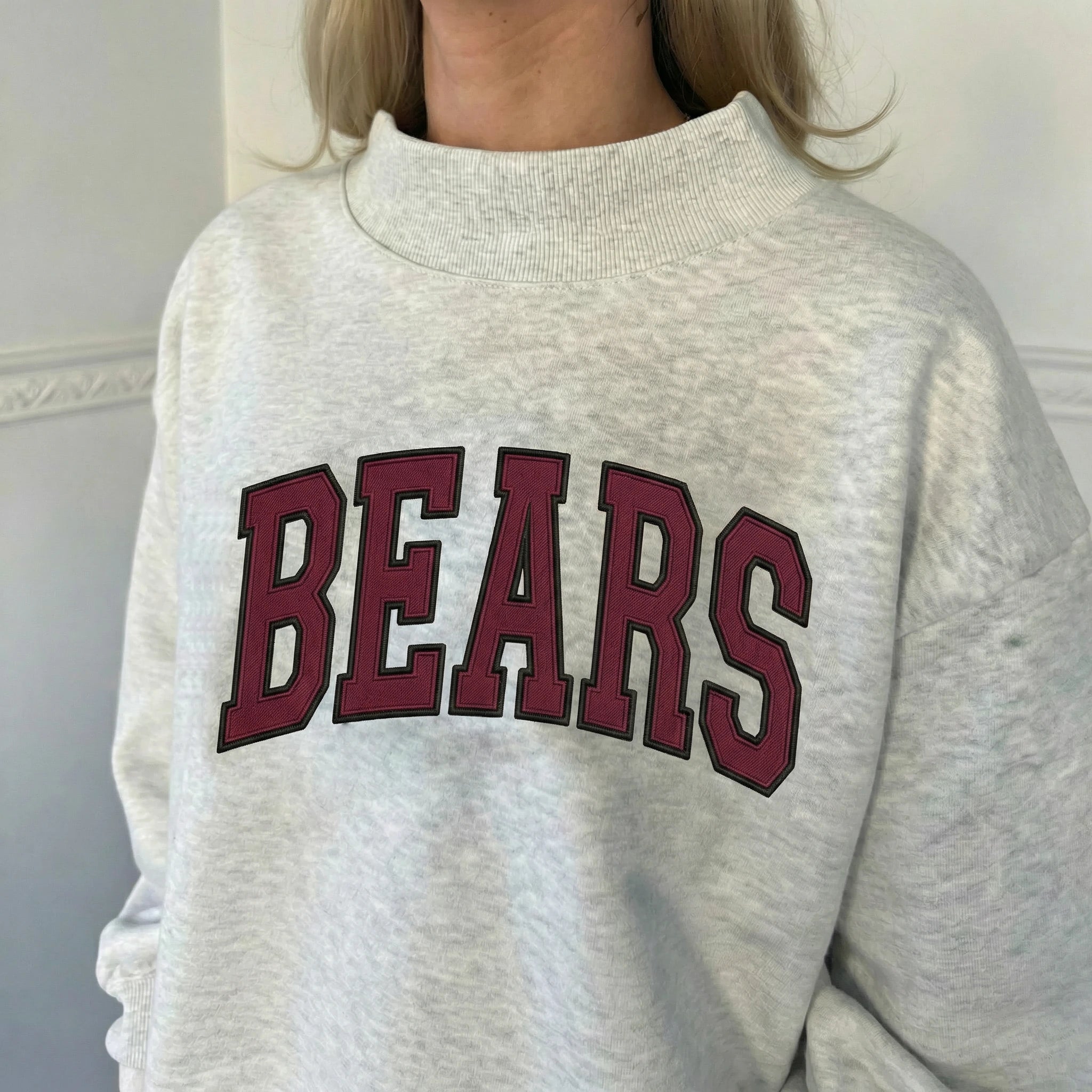 Custom Team Mascot Mockneck Sweatshirt – Personalized Camo tee | Gifts for Sports Mom