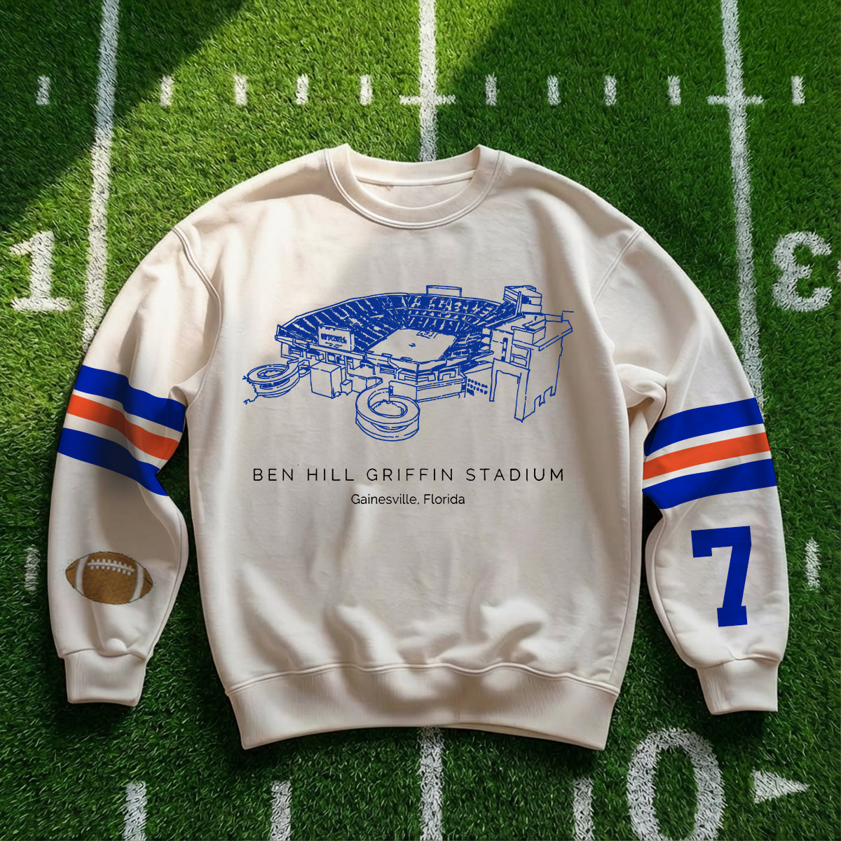 Custom Stadium Sweatshirt-Florida Gators football-College Football Sweatshirt