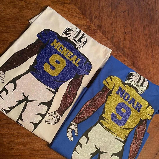 Custom Glitter Basketball T-Shirt Sweatshirt - Shine On Game Day