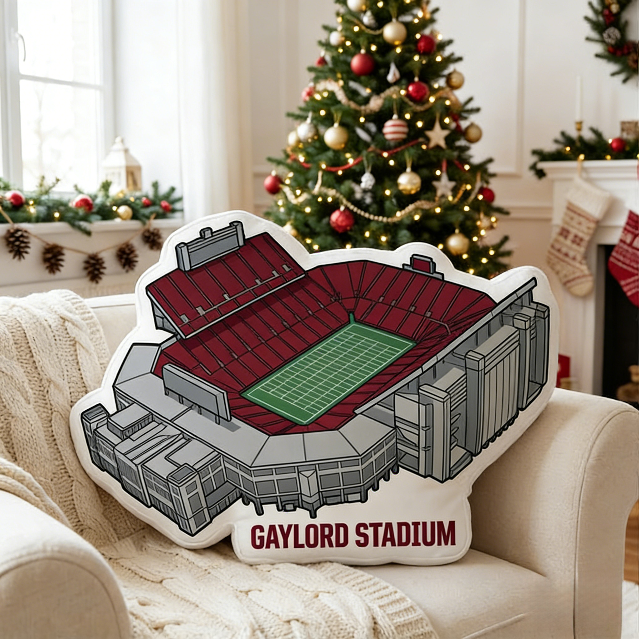 Gaylord Stadium Pillow | Game Day, Christmas for Sports Fans