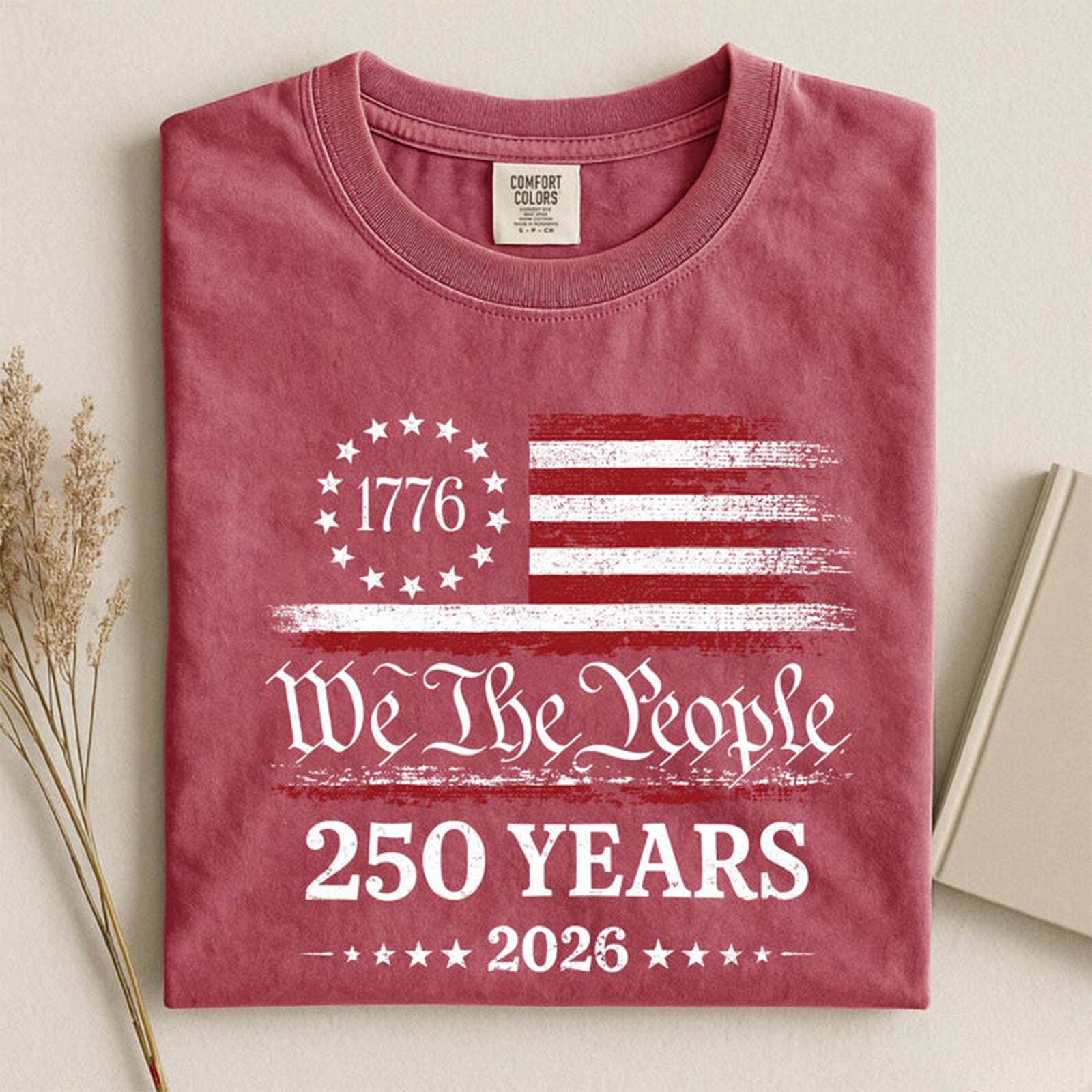 250th America Anniversary Shirt - We The People 1776-2026 Patriotic Tee | USA 250 Years Independence Day T-Shirt