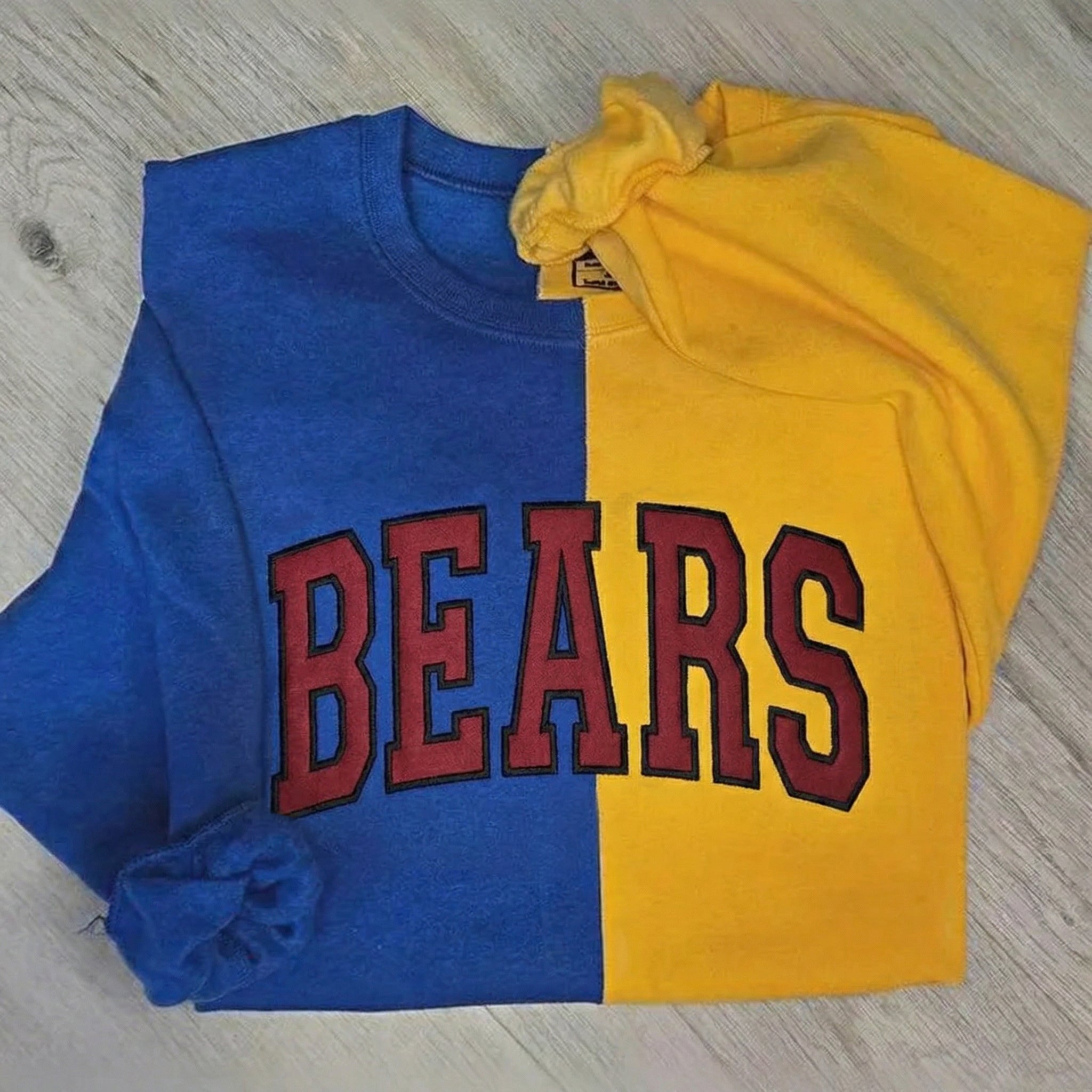 Custom Team Two Tone Mascot Sweatshirt – Personalized Sweatshirt | Gifts for Sports Mom