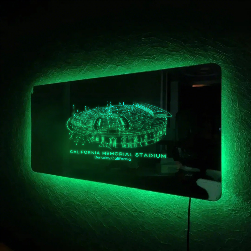 California Memoria Stadium Mirror Light-Gifts For Sports Lovers