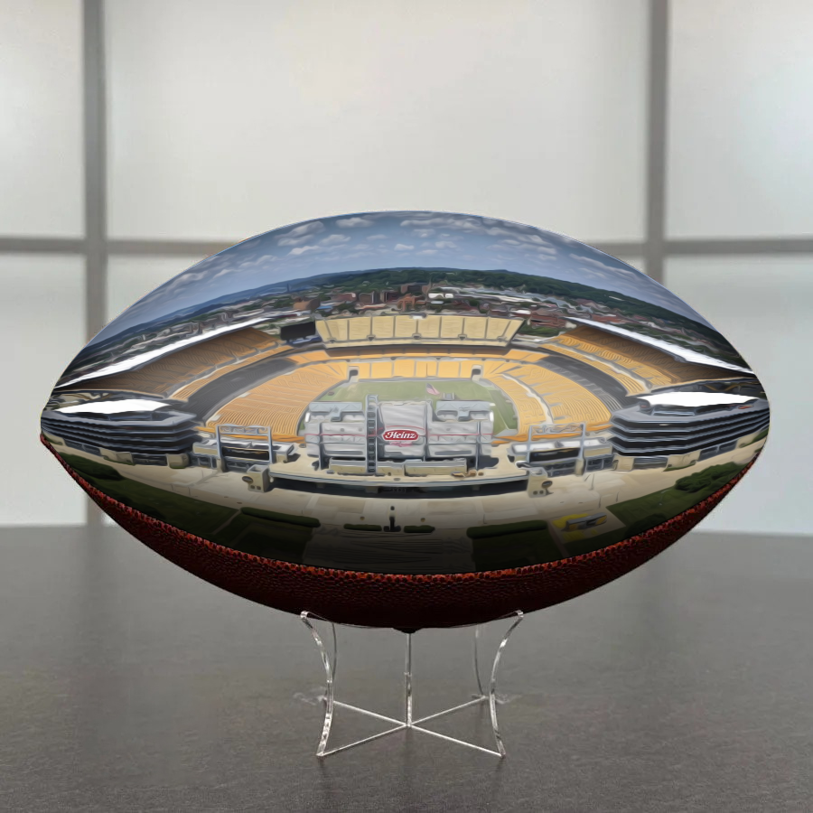 Acrisure Stadium Football University Series | Custom Footballs for a College Football Fan