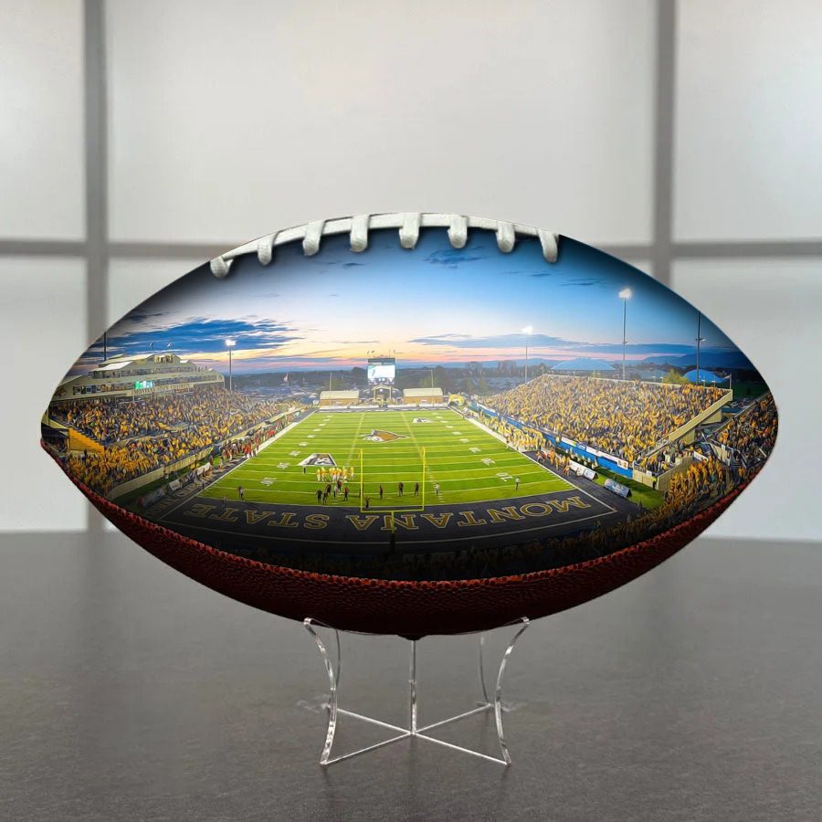 Bobcat Stadium Football University Series | Custom Footballs for a College Football Fan
