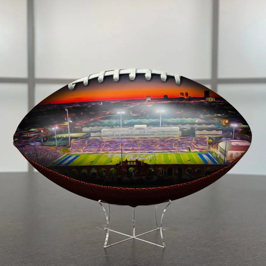 Chapman stadium Football University Series | Custom Footballs for a College Football Fan