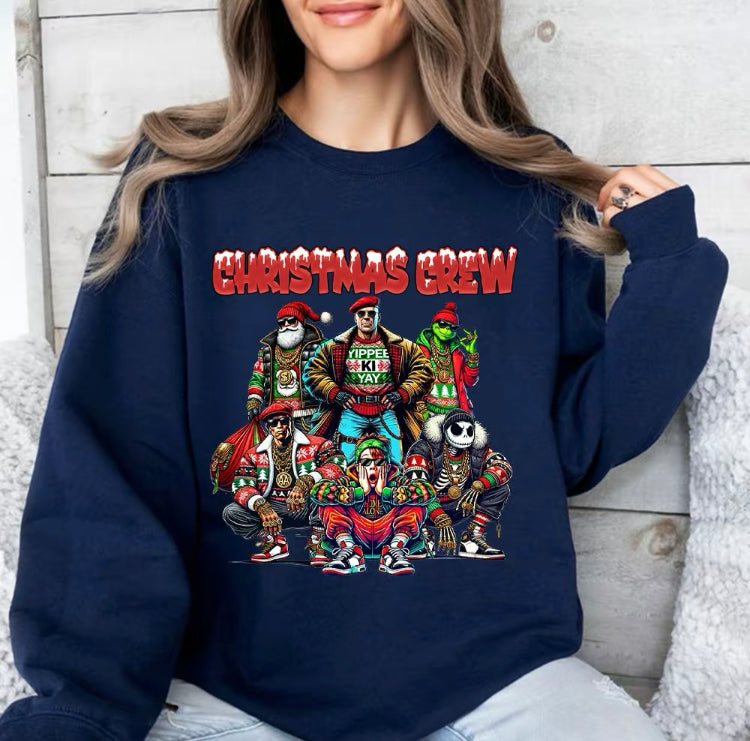 Custom Christmas Movie Character Sweatshirt