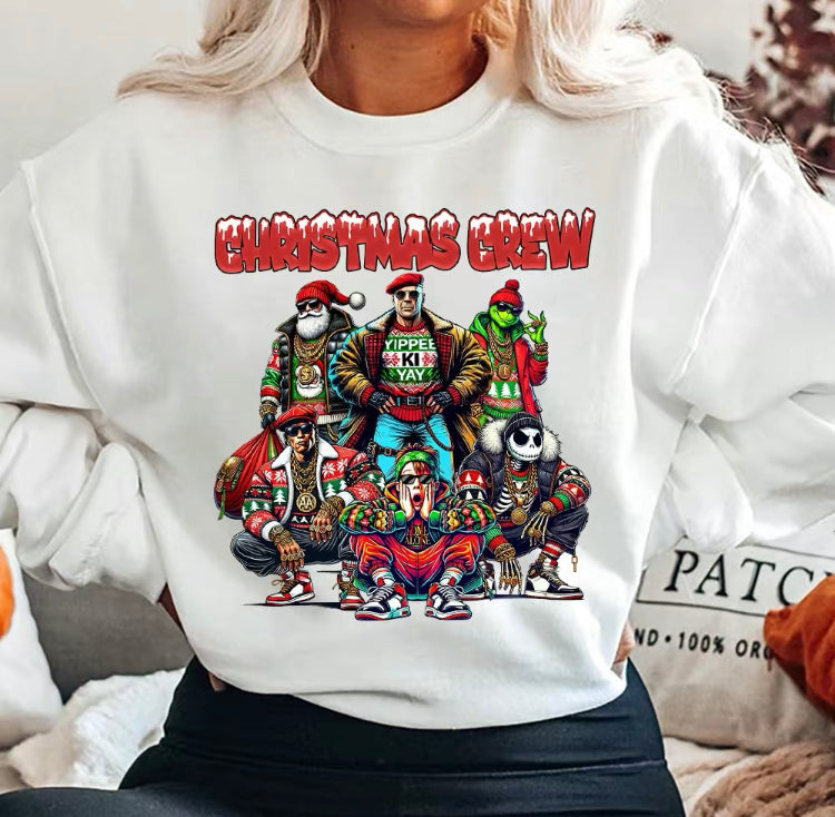 Custom Christmas Movie Character Sweatshirt