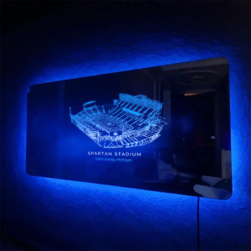Spartan Stadium Mirror Light-Gifts For Sports Lovers