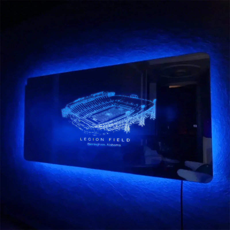 Legion Field Stadium Mirror Light-Gifts For Sports Lovers