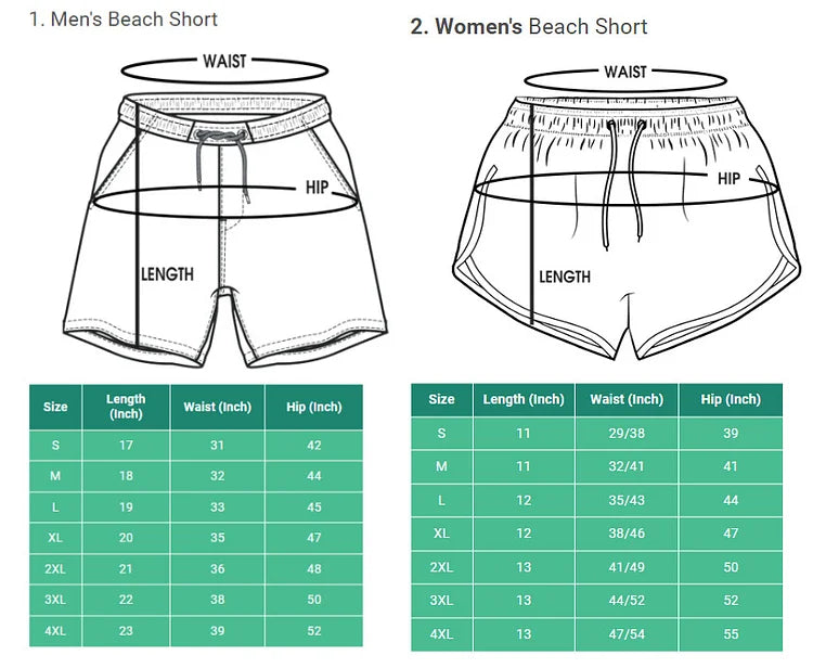 Custom Pet Photo Hawaiian Beach Short, All Over Print Beach Short with Dog Face