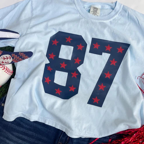 Custom Print Team Number & Letters Sweatshirt – Personalized Numbers Sweatshirt | Gifts for Sports Mom