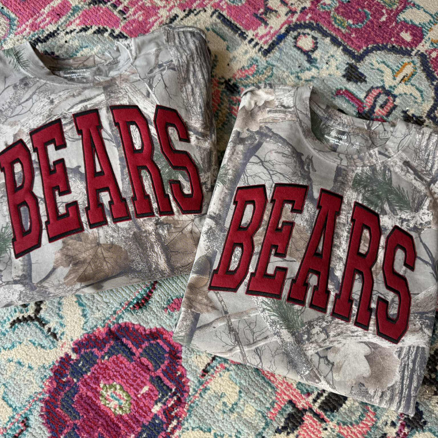 Custom Team Mascot Sweatshirt – Personalized Camo tee | Gifts for Sports Mom