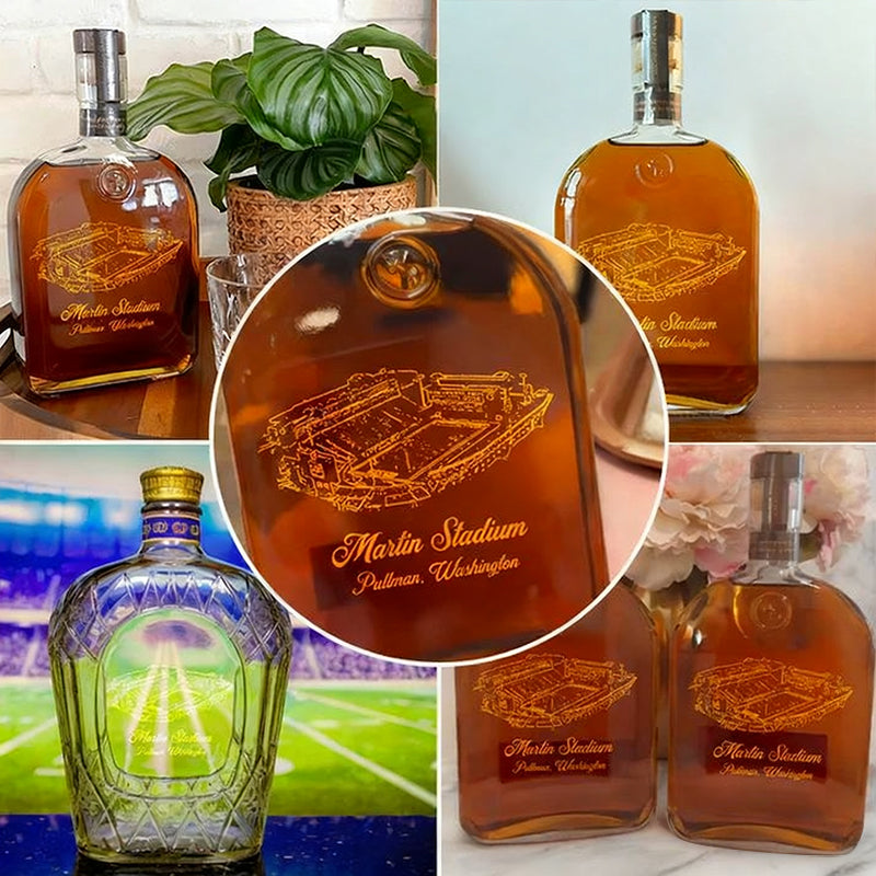 Custom Martin Stadium Whiskey Bottles-Gifts For Sports Lovers