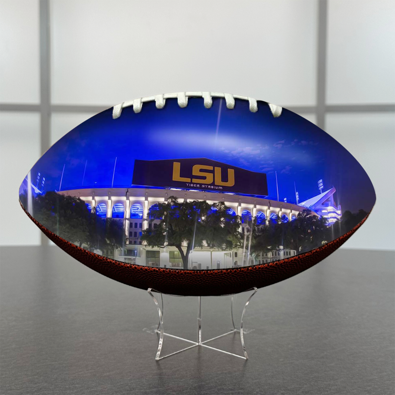 Tiger Stadium Football University Series(2022) | Custom Footballs for a College Football Fan