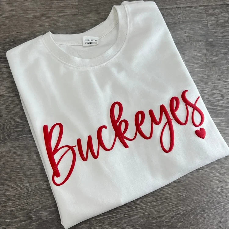 Custom Football Team Game Day Puff Sweatshirt