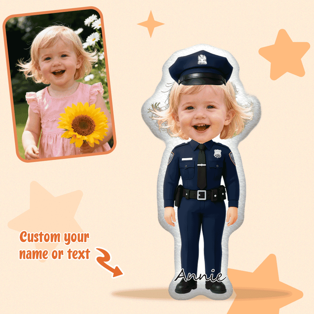 Custom Cartoon Pillow Dolls – Personalized Doll That Looks Like You | Mini Me Pillow With Face & Name For Family For Christmas For Kids
