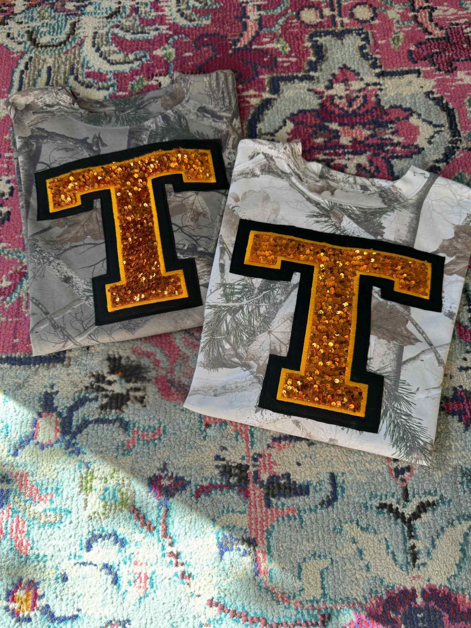 Custom Sequin Letter Sweatshirt – Personalized Glitter Numbers, Sports Fan Gift | Gifts for Sports Mom