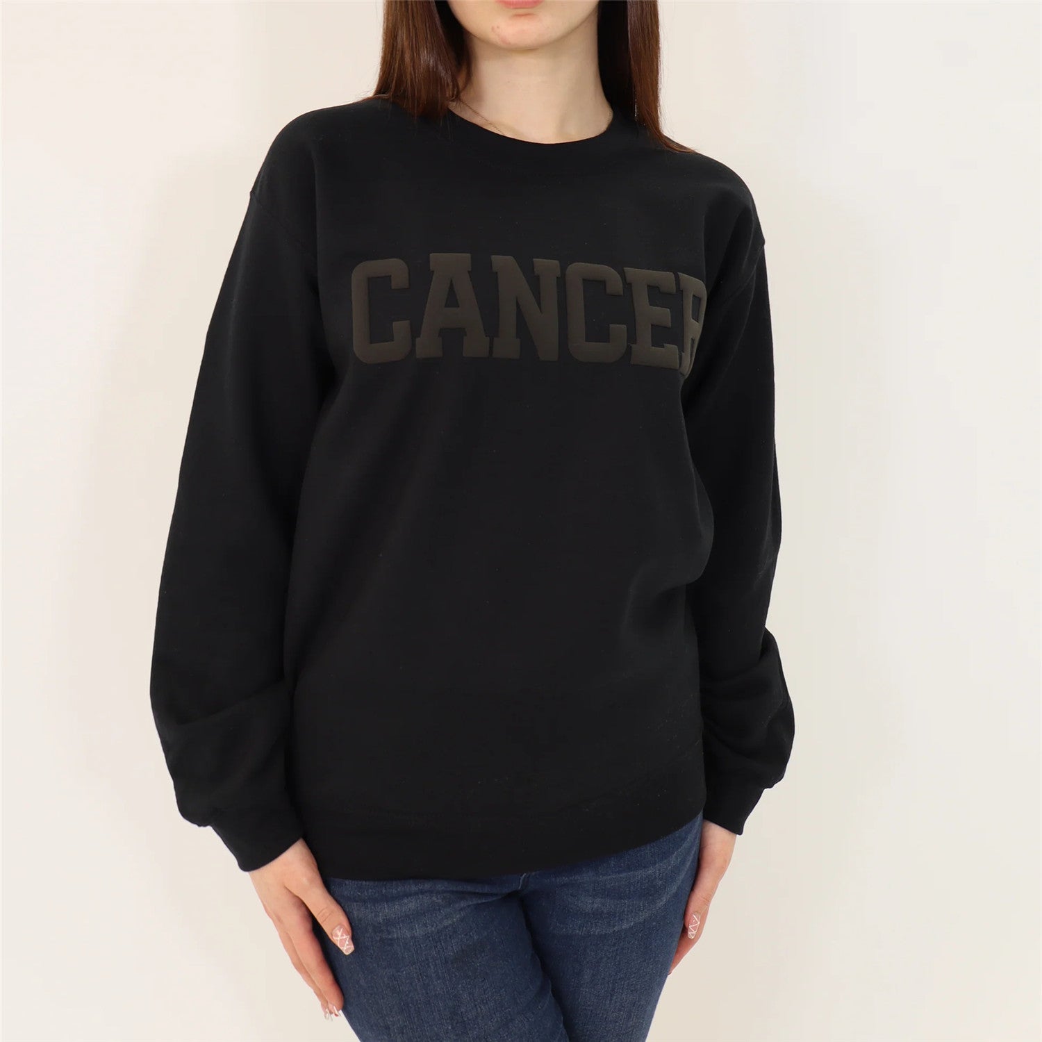 Custom Zodiac Puff Print T-Shirt, Crewneck & Hoodie – Trendy Astrology Streetwear, Unique Horoscope Gift