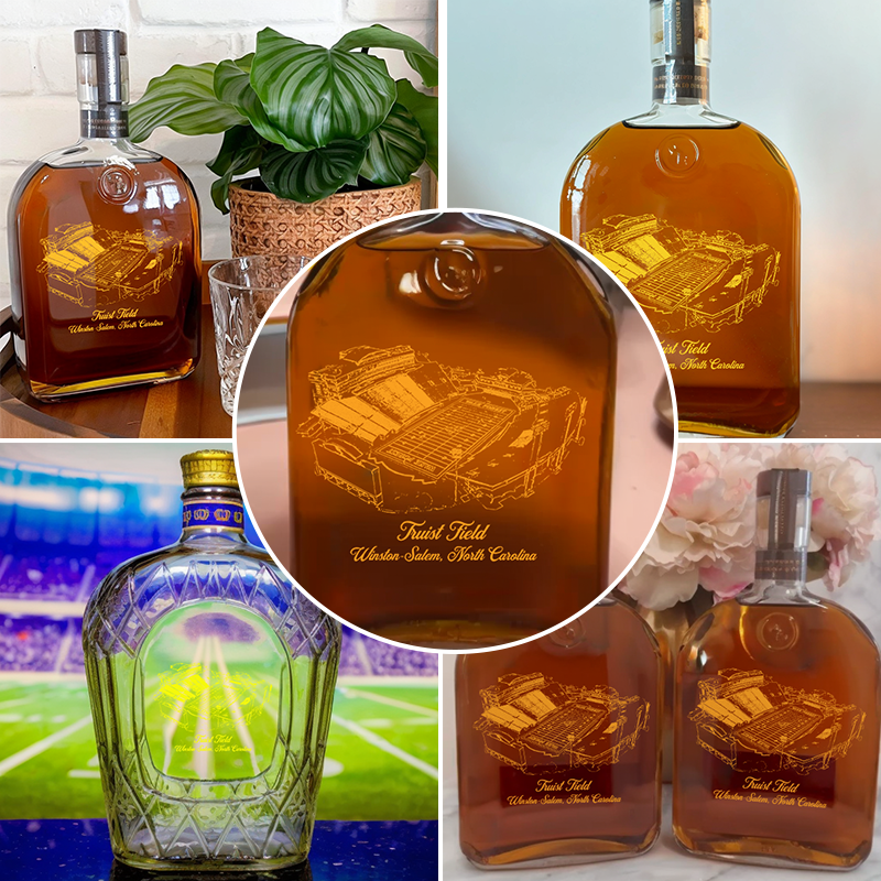 Custom Truist Field Stadium Whiskey Bottles-Gifts For Sports Lovers