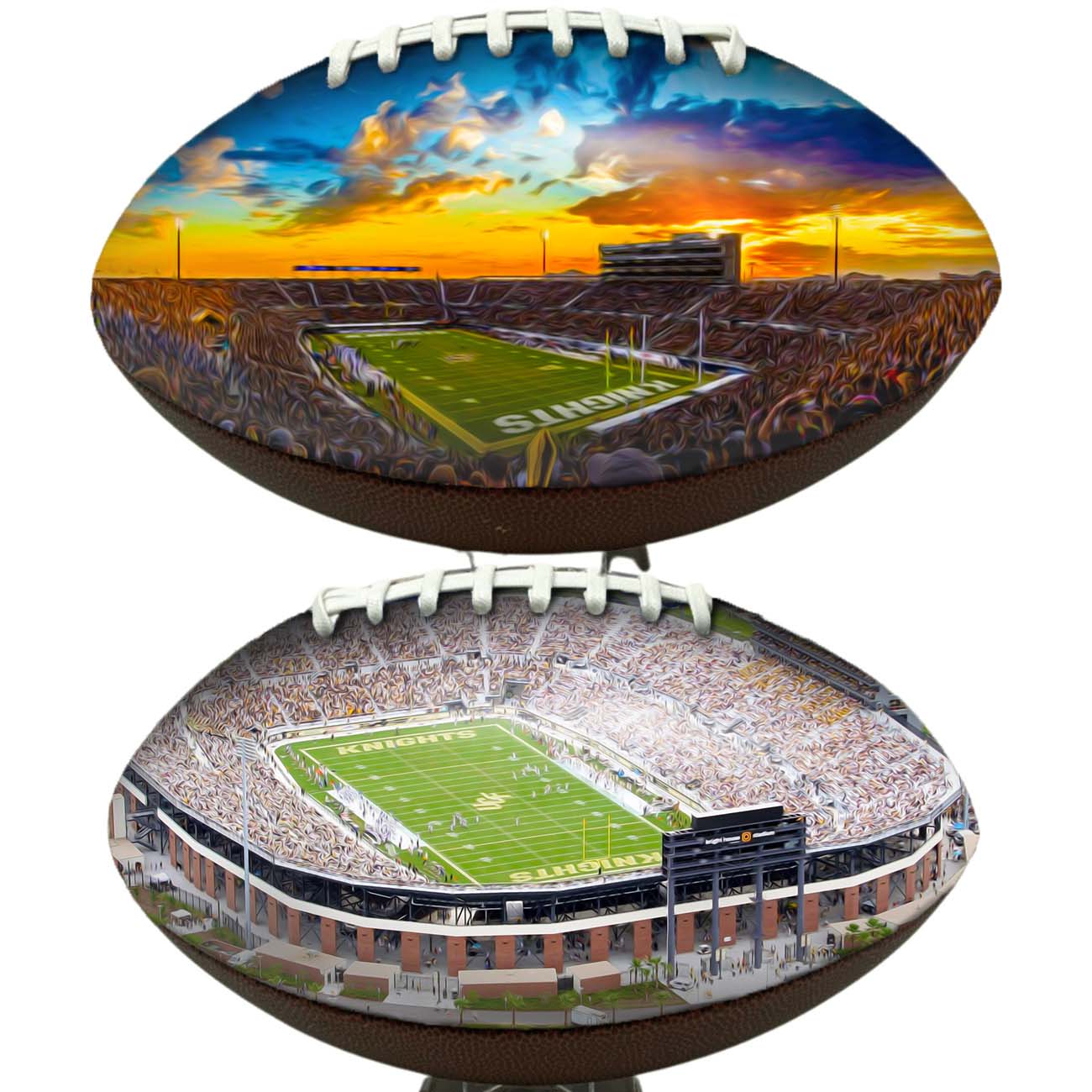 Spectrum Stadium Football University Series | Custom Footballs for a College Football Fan