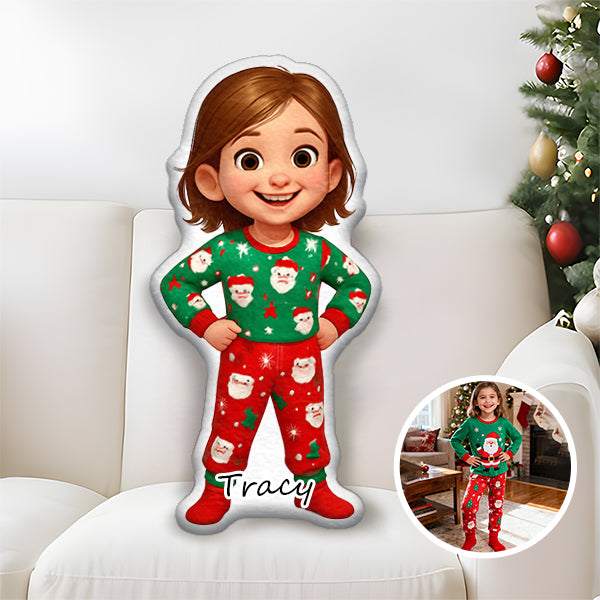 Custom Cartoon Pillow Dolls – Personalized Doll That Looks Like You | Mini Me Pillow With Face & Name For Family For Christmas For Kid