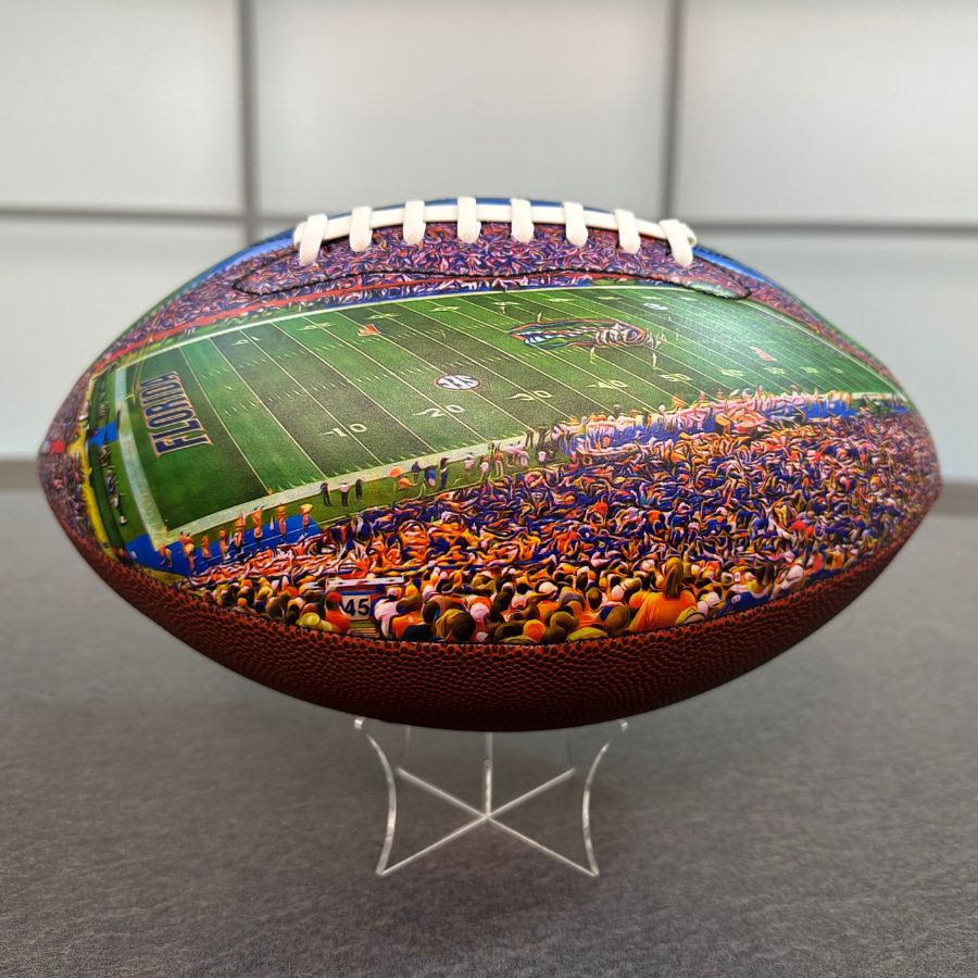 Ben Hill Griffin Stadium Football University Series(2024) | Custom Footballs for a College Football Fan