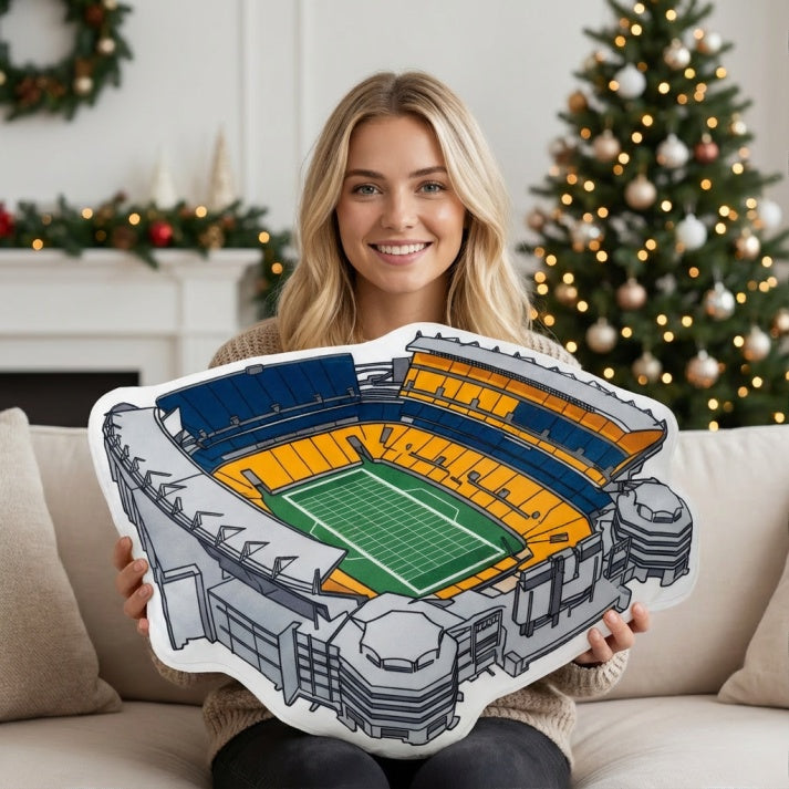 Acrisure Stadium Plush Pillow | Game Day, Christmas for Sports Fans
