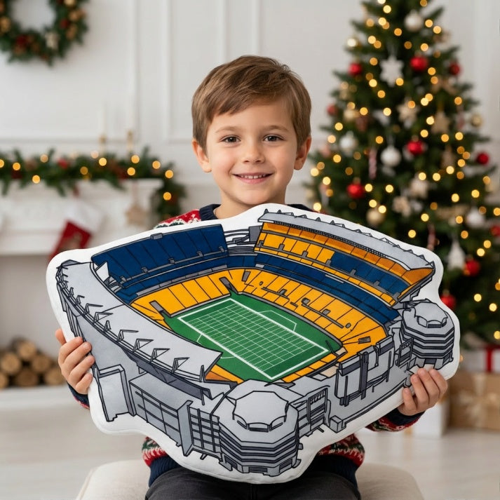 Acrisure Stadium Plush Pillow | Game Day, Christmas for Sports Fans