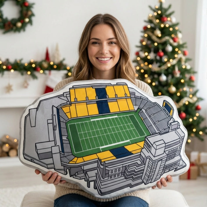 Kidd Brewer Stadium Plush Pillow | Game Day, Christmas for Sports Fans