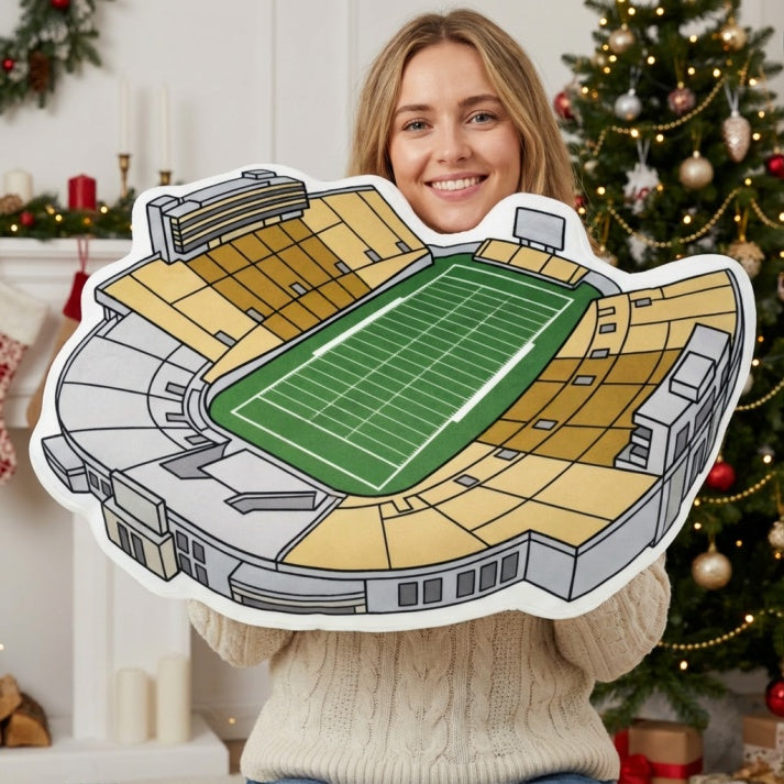 Ross–Ade Stadium Plush Pillow | Game Day, Christmas for Sports Fans