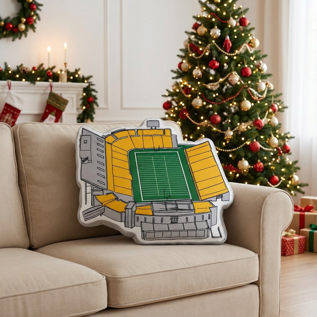 Michie Stadium Plush Pillow | Game Day, Christmas for Sports Fans