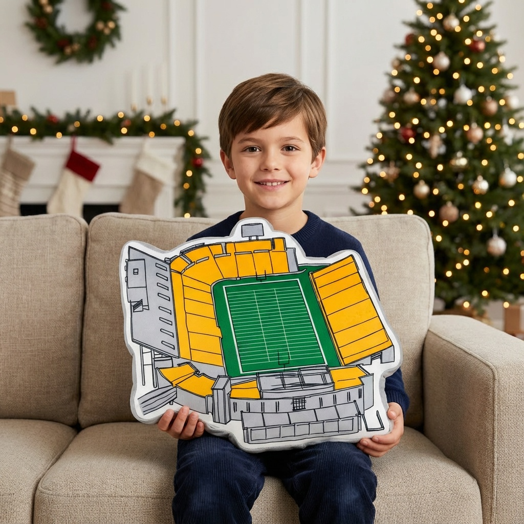 Michie Stadium Plush Pillow | Game Day, Christmas for Sports Fans
