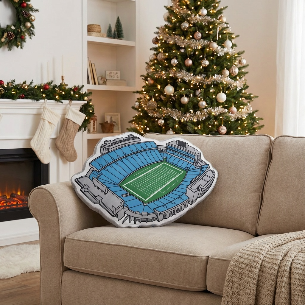 Kenan Stadium Plush Pillow | Game Day, Christmas for Sports Fans