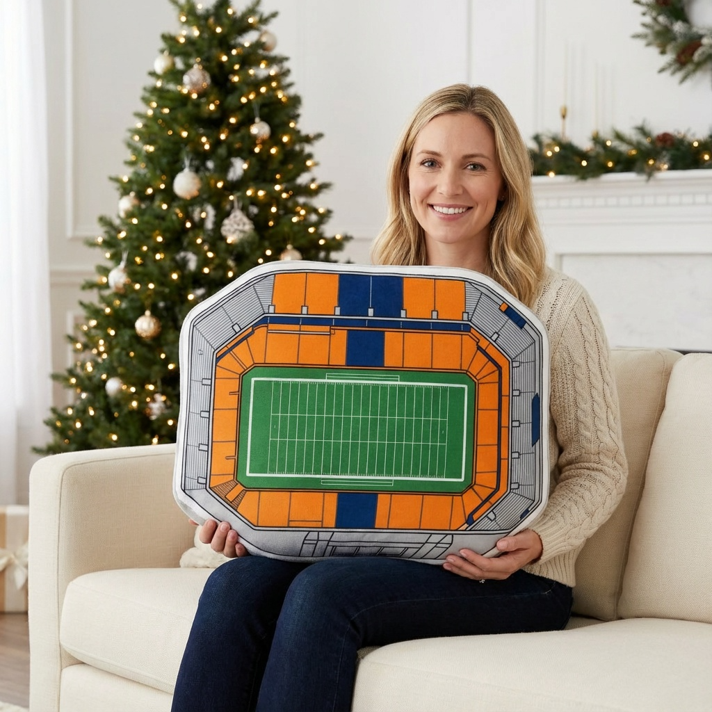 JMA Wireless Dome Plush Pillow | Game Day, Christmas for Sports Fans