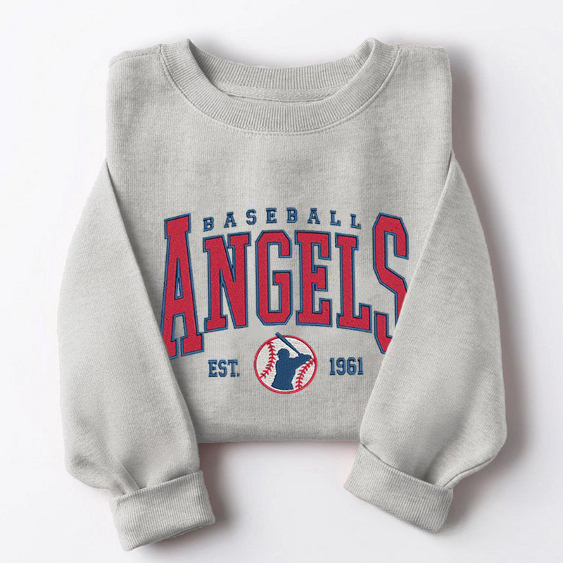 Custom Vintage Baseball Team Embroidery Design Retro Sports Team | Gifts for Sports Mom