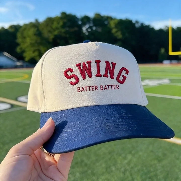 Vintage Puff Embroidered Trucker Hat Baseball Cap with Custom Text